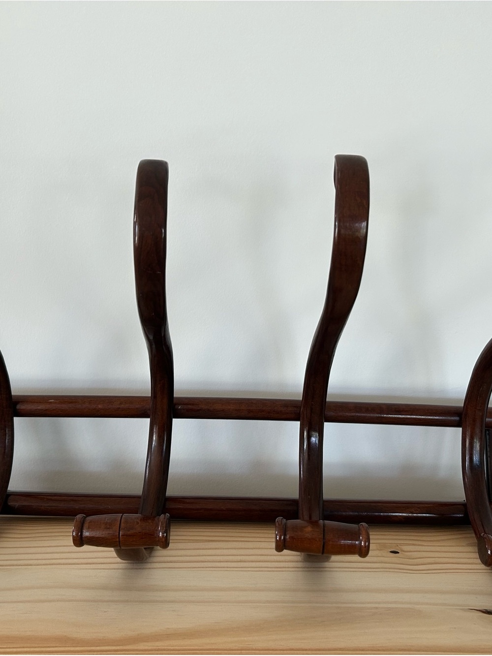 Thonet Beech wall coat rack